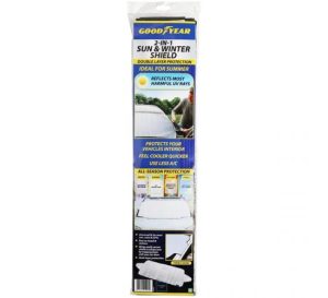 Goodyear 2-in-1 Sun & Winter Windscreen Shield 70cm X 145cm