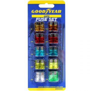 Goodyear Car Fuse Set 20pc