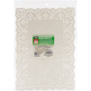 Rectangular Doyleys 35cm Pack Of 24