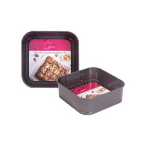 Coco & Gray Non-Stick Square Springform Cake Tin 20cm X 7cm