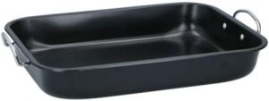 Non-Stick Oblong Roaster Large 37cm X 26cm