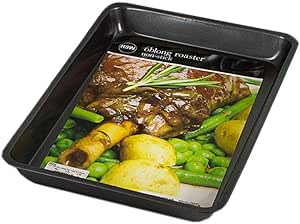 Non-Stick Oblong Roaster 33 X 25.5 X 3.5cm