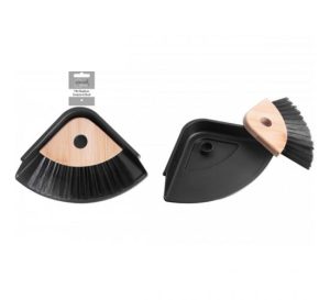 Coco & Gray Mini Bamboo Dustpan & Brush