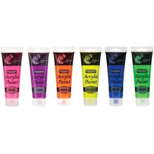 Chiltern Arts Neon Acrylic Paint 120ml