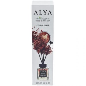 Alya Coffee Latte Reed Diffuser 100ml