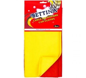 Bettina Microfibre Car Cloths Pack of 2