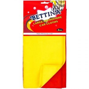 Bettina Microfibre Car Cloths Pack of 2