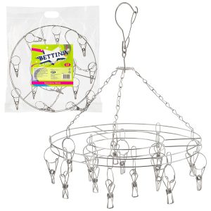 Bettina Stainless Steel Laundry Airer 15 Pegs