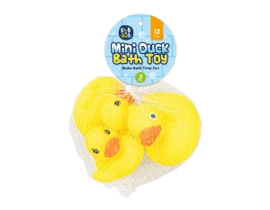 Rub A Dub Mini Duck Bath Toy Pack Of 3