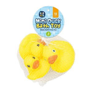 Rub A Dub Mini Duck Bath Toy Pack Of 3