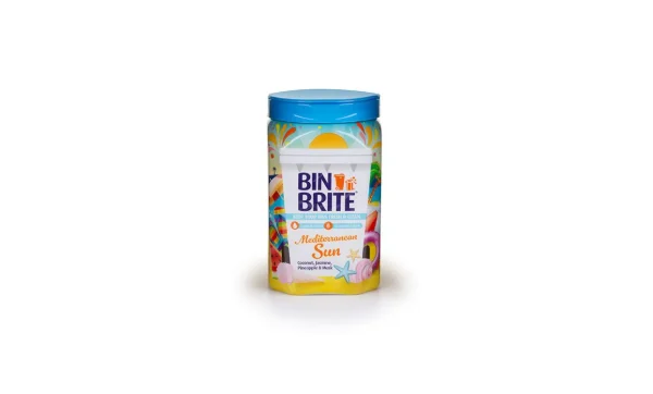 Bin Brite Mediterranean Sun Bin Odour Neutraliser 500g