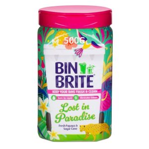 Bin Brite Lost In Paradise Bin Odour Neutraliser 500g
