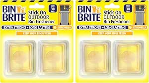 Bin Brite Citronella Stick-On Outdoor Bin Freshener Pack Of 2