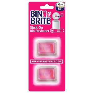 Bin Brite Stick On Bin Freshener Pack Of 2