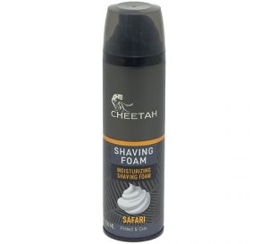 Cheetah Safari Moisturising Shaving Foam 250ml