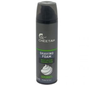 Cheetah Serengeti Moisturising Shaving Foam 250ml