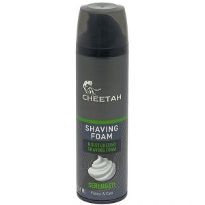 Cheetah Serengeti Moisturising Shaving Foam 250ml