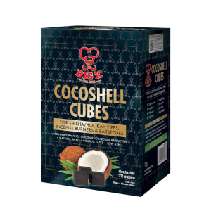 Big K Cocoshell Shisha Cubes 1kg 72 Cubes