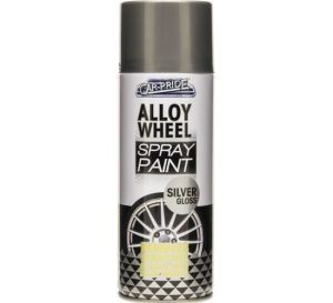 Carpride Alloy Wheel Spray Paint Silver Gloss
