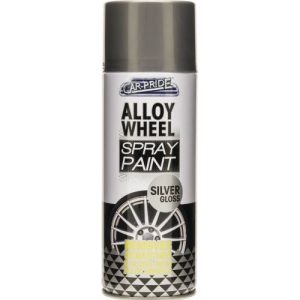 Carpride Alloy Wheel Spray Paint Silver Gloss