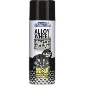 Carpride Alloy Wheel Spray Paint Matt Black