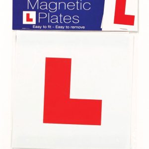Car-Pride Magnetic L Plates Pack Of 2