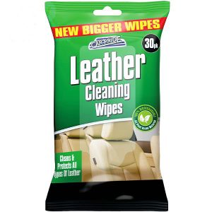 Car-Pride Biodegradable Leather Cleaning Wipes Pack Of 30