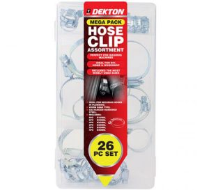 Dekton Hose Clip Assortment Mega Pack 26pc
