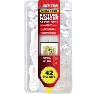 Dekton Picture Hanger Assortment Mega Pack 42pc