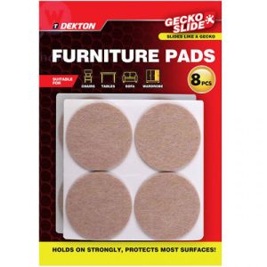 Dekton Gecko Slide Furniture Pads Pack Of 8