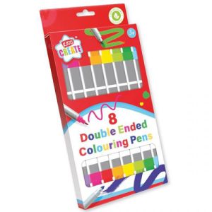 Kids Create Double-Ended Colouring Pens Pack Of 8