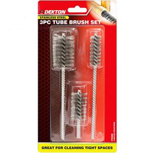 Dekton Stainless Steel Tube Brush Set 3pc