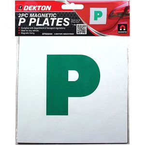 Dekton Magnetic P Plates Pack Of 2