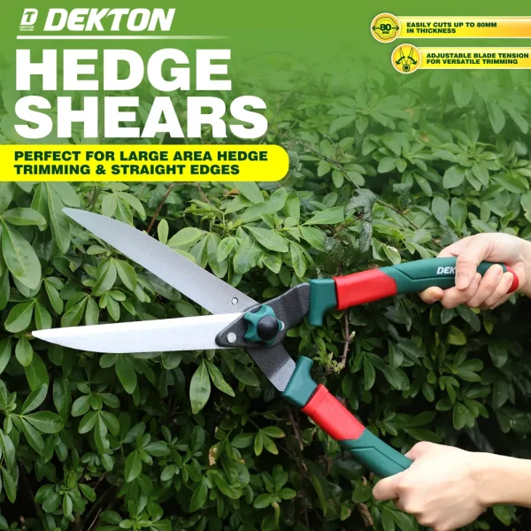 Dekton Stainless Steel Hedge Shears 49cm