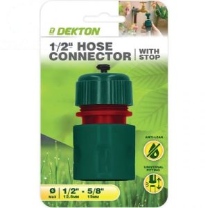 Dekton Universal 1/2" Hose Connector With Stop