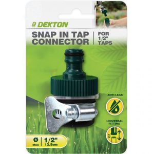 Dekton Universal 1/2" Snap-In Tap Connector