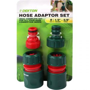 Dekton Hose Adaptor Set 4pc