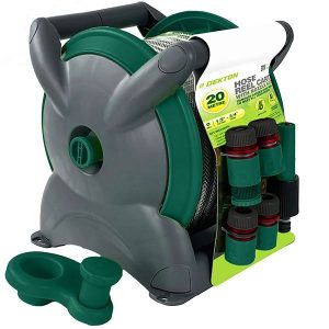 Dekton Universal Hose Reel Cart with Nozzle Kit 20m