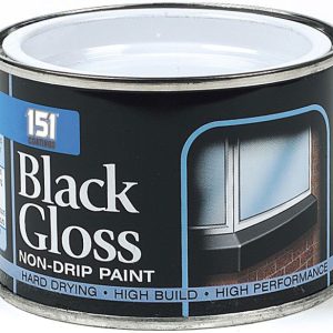151 Black Gloss Non-Drip Paint 180ml