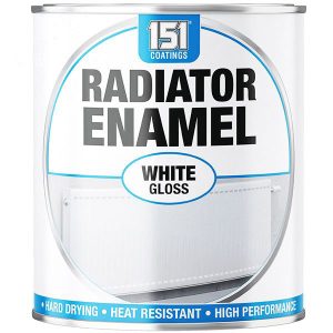 151 White Gloss Radiator Enamel Paint 300ml