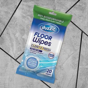 Duzzit Clean & Fresh Biodegradable Floor Wipes Pack Of 20 Pallet Deal