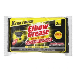Elbow Grease Heavy Duty Scourer Sponge Pack Of 2
