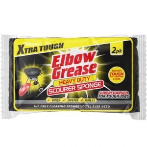 Elbow Grease Heavy Duty Scourer Sponge Pack Of 2