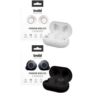 Trebl Premium Wireless Bluetooth Earbuds