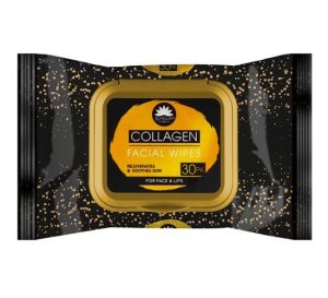 Elysium Collagen Facial Wipes Pack Of 30