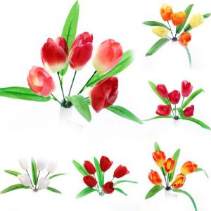 Tulip Bush Artificial Flowers