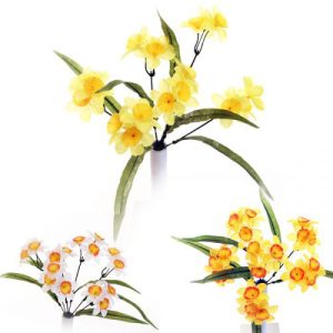 Mini Daffodil Bush Artificial Flowers