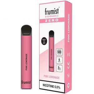 Frumist Zero Disposable Vape Pod Pink Lemonade 0Mg