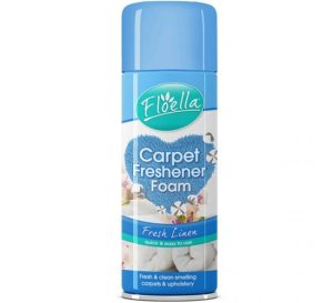 Floella Fresh Linen Carpet Freshener Foam 400ml