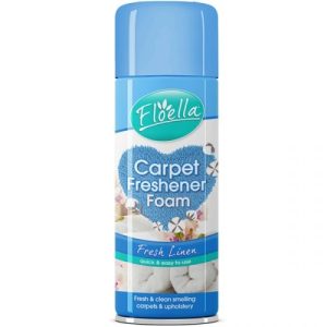 Floella Fresh Linen Carpet Freshener Foam 400ml